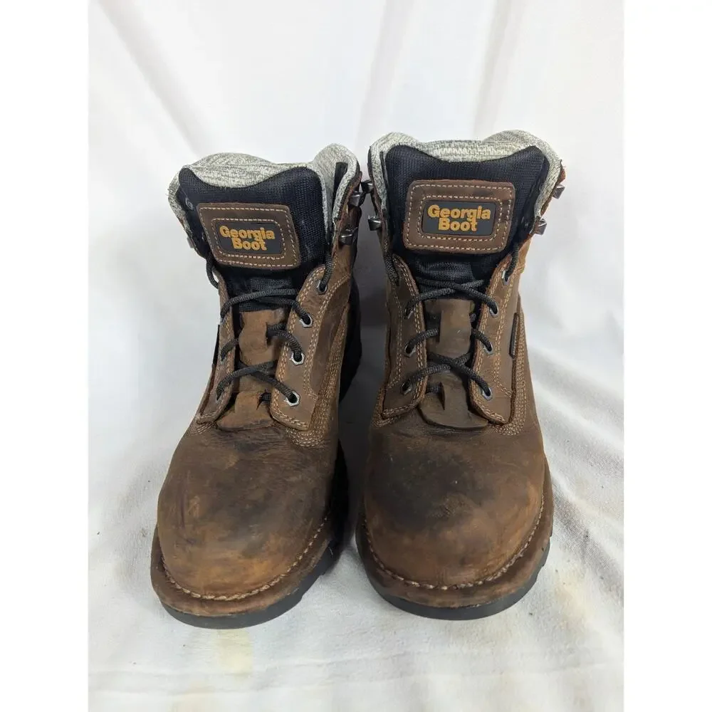 Georgia Boot Mens 9.5M Eagle One Waterproof Work Boots GB00312